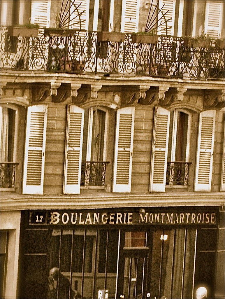The bakery view from my window