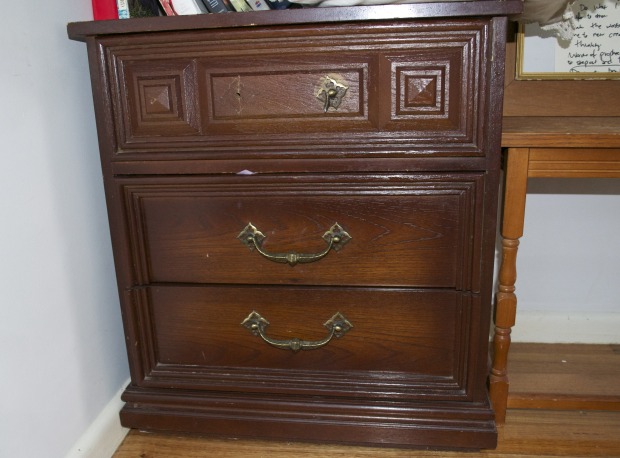 bedside table anna kosmanovski BEFORE DIY