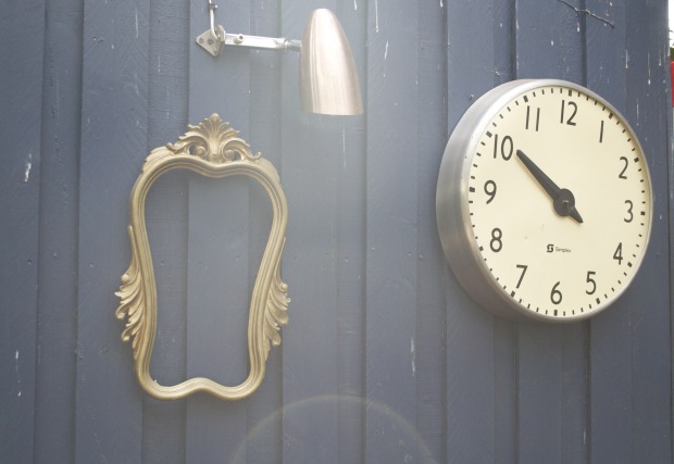 Cafe Go style - frame, clock, Anna Kosmanovski