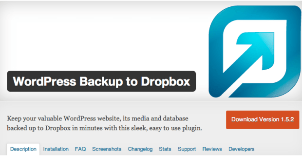 Wordpress plugin Dropbox